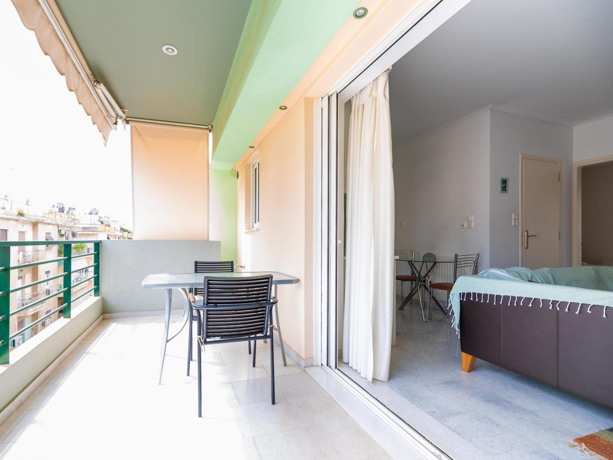 Athens Retreat 1-Bdr Apt Close To Metro Station Apartment Bagian luar foto