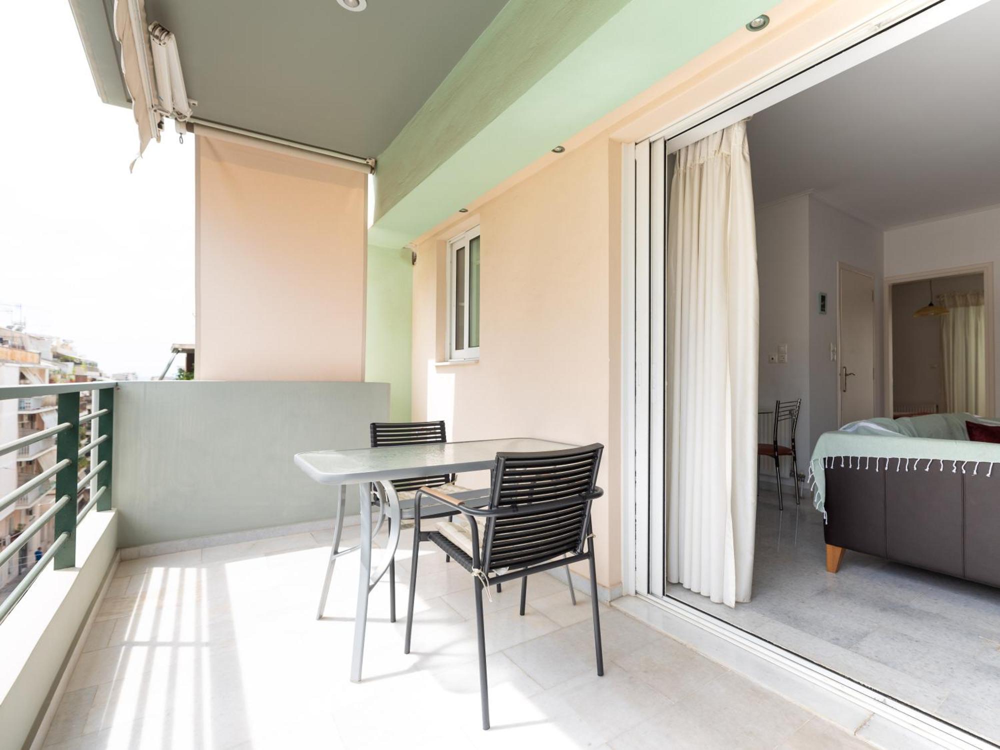 Athens Retreat 1-Bdr Apt Close To Metro Station Apartment Bagian luar foto